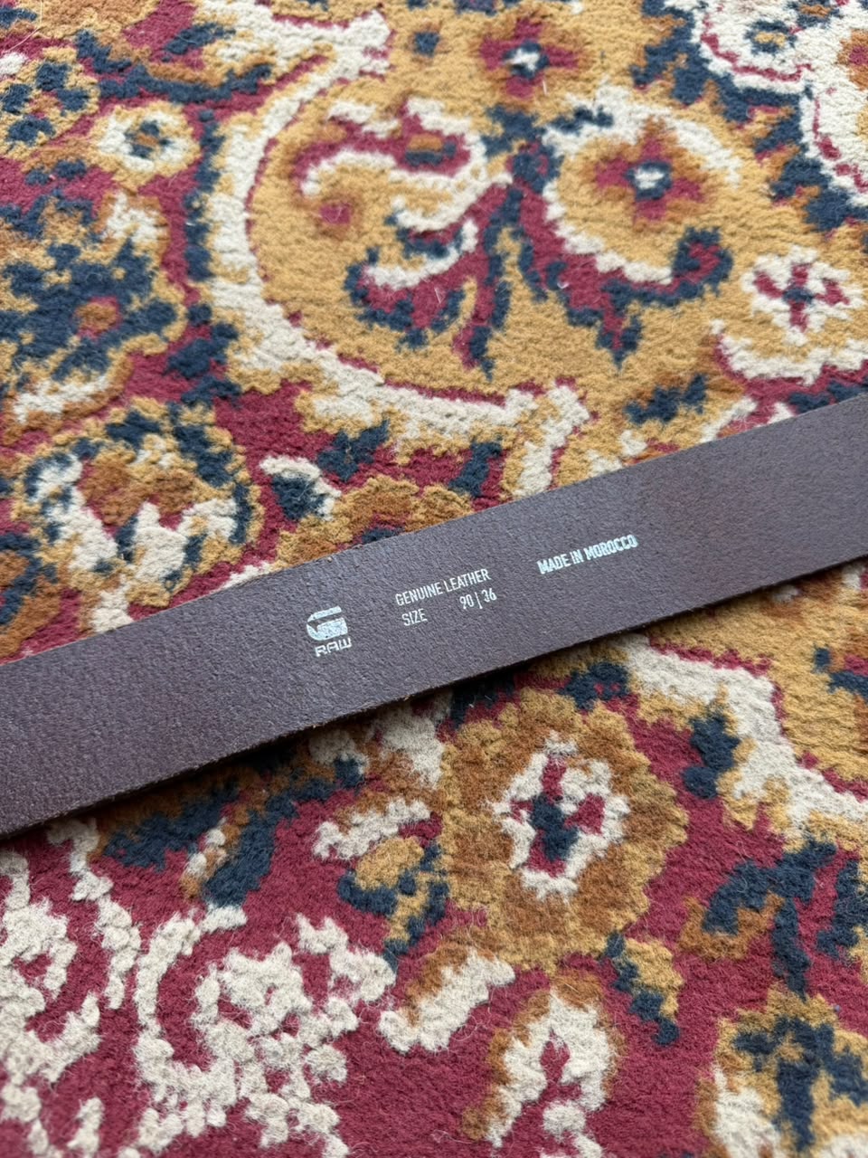 REAL LEATHER G-STAR BELT