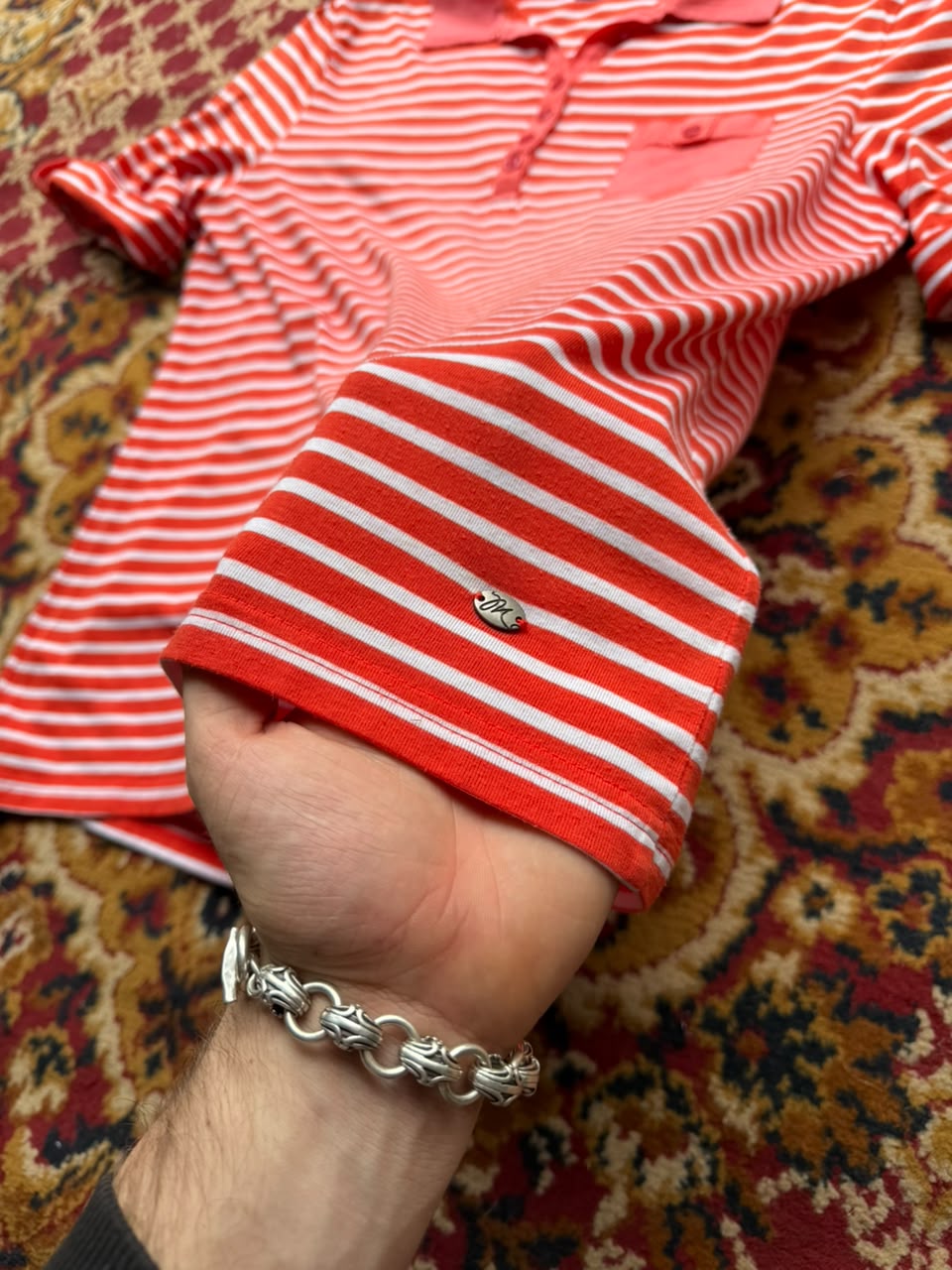 MAINE LADIES STRIPED TEE