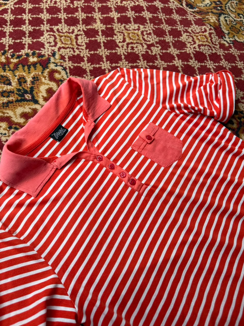 MAINE LADIES STRIPED TEE