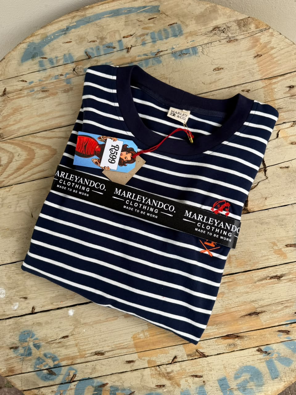 SB STRIPED LONG SLEEVE TEE